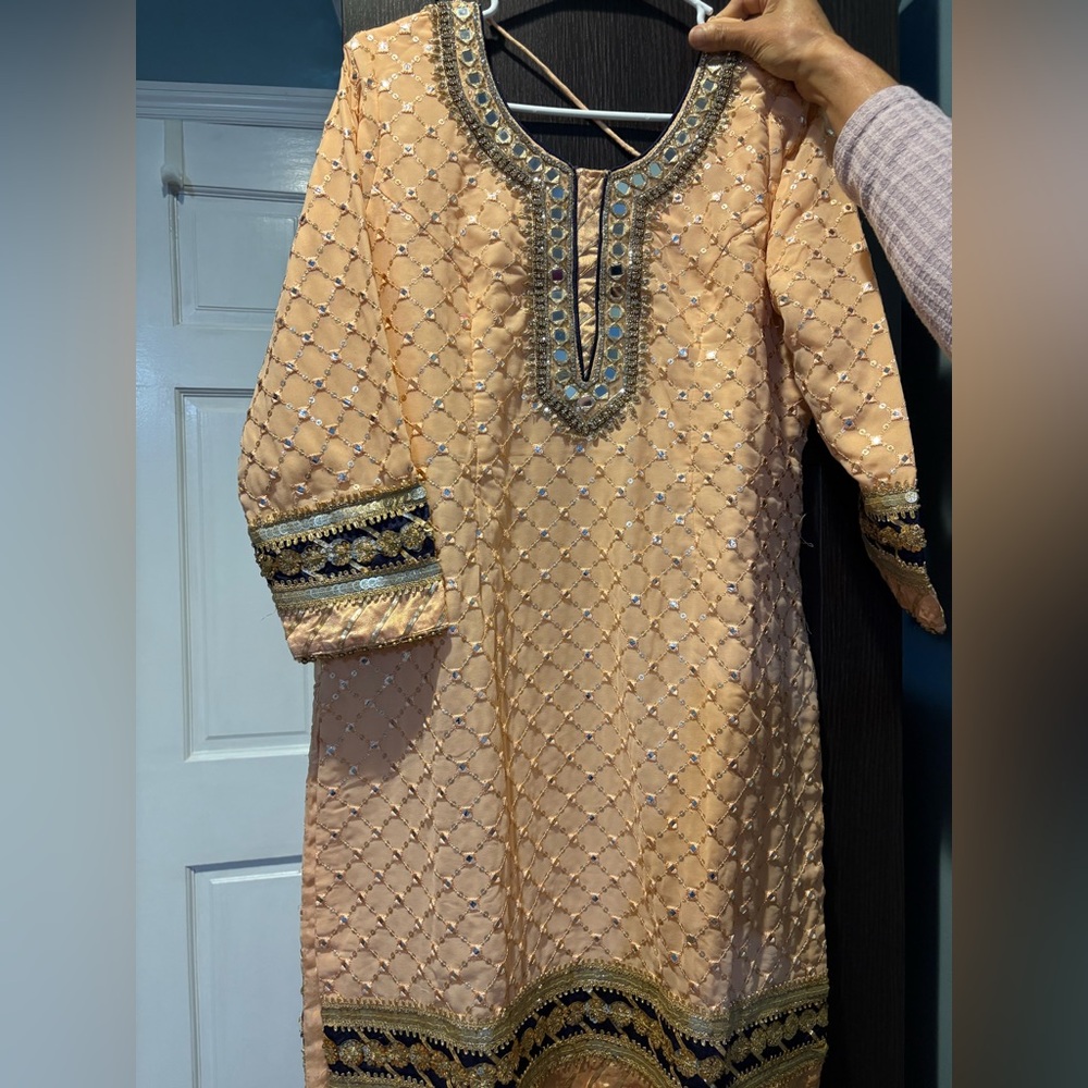 Punjabi sharara suit